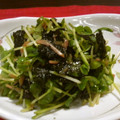 marble♪'s cooksnap of when they made 豆苗の和え物♪.