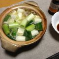 りんじゃあ's cooksnap of when they made 鶏もも肉と絹ごし豆腐と長ねぎの３点鍋.
