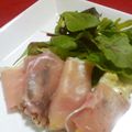 marble♪'s cooksnap of when they made * 焼きチーズの生ハム巻き *.