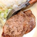 gachapon's cooksnap of when they made ｳﾁの洋食屋さん✿ポークソテー✿.