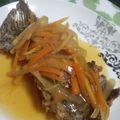 tosamaro's cooksnap of when they made カレイのから揚げ　甘酢あんかけ.