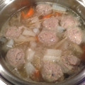 mamaぽん☆'s cooksnap of when they made 栄養満点♪さんまのふわふわつみれ汁☆.