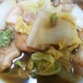 ruchi04's cooksnap of when they made お麩と白菜の煮びたし.