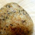 みのりっくす's cooksnap of when they made 雑穀米で焼おにぎり.