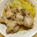 せつみか's cooksnap of when they made ☆鶏ももと白菜の土鍋煮込み☆.