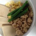 mineychan's cooksnap of when they made お弁当にも使える！そぼろ親子丼☆.