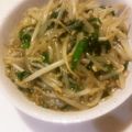 knkktgw's cooksnap of when they made 冷めてもおいしいニラもやし炒め.