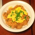 椿姫子's cooksnap of when they made バターでマイルドに☆簡単キムチチャーハン.