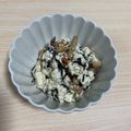 ももゆみ1230's cooksnap of when they made ひじき煮物リメイク白和え〜.