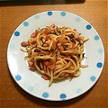 モコりん０８２８'s cooksnap of when they made 塩こんぶで簡単！とろうま♪焼きうどん！.