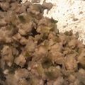 るじじ's cooksnap of when they made レンジで鶏ひき肉長ネギ油揚げ梅肉和え.