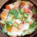 めいぬこ's cooksnap of when they made 高野豆腐と青梗菜の卵とじ☆.