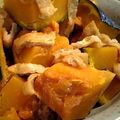 鮎めし♀'s cooksnap of when they made フライパンで♪かぼちゃの煮物.