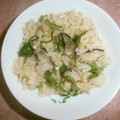 白いぐれーぷ's cooksnap of when they made 紫蘇の香り爽やか茸の炊き込みご飯☆.