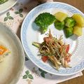 yesmama's cooksnap of when they made 芽キャベツとジャガイモのバター醬油炒め.