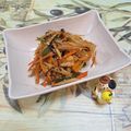 みかかめ's cooksnap of when they made ★常備菜★たたき牛蒡風味の具沢山きんぴら.