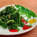 島子☆'s cooksnap of when they made 簡単！ケールの胡麻和え.