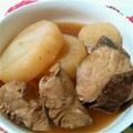 potrin's cooksnap of when they made 炊飯器で簡単、とろけるブリ大根.