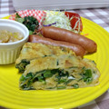 ☆★ケイト★☆'s cooksnap of when they made 小松菜とえのきの玉子焼き.