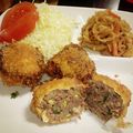 RHHYM's cooksnap of when they made ネギ味噌メンチカツ.