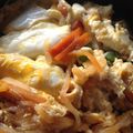 あんべみ's cooksnap of when they made ランチに！切り干し大根の簡単たまご丼.