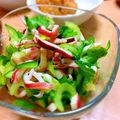 タラたら's cooksnap of when they made ■タイの味■イカとセロリのサラダ.