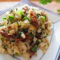 まろんかふぇ's cooksnap of when they made 牛肉とニラのおこげ入り炒飯♪.