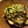 takabamaki's cooksnap of when they made アボカドと納豆とトマトのわさび醤油サラダ.