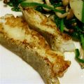 riszal's cooksnap of when they made タラのムニエル＊ガーリックバターソース.