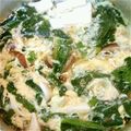 ミクっち's cooksnap of when they made ほうれん草とキノコのとろとろ玉子スープ.