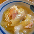おぶうさま's cooksnap of when they made 余った皮をスープに入れてみた♡.