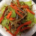 やすおか41's cooksnap of when they made 包丁いらず！キャベツともやしの高菜炒め.