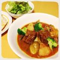 いぬうえ's cooksnap of when they made ｳﾁの洋食屋さん✿ビーフシチュー✿.