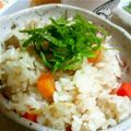 kaeかえちゃん's cooksnap of when they made 生姜たっぷり炊き込みご飯♪.