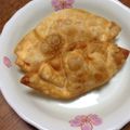 ななかずだい's cooksnap of when they made かまぼこのキムチーズ揚げ.
