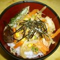 Jock's cooksnap of when they made 野菜かき揚げ丼.