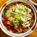 もにみかん's cooksnap of when they made 蒸し鶏ちょい辛ネギポン酢.