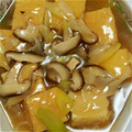 あまchan's cooksnap of when they made 厚揚げのとろ～りあんかけ.