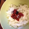 ごんされす's cooksnap of when they made 大根の梅昆布茶漬け.