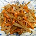 たんほぽ's cooksnap of when they made ぴりっと甘辛。きんぴらごぼう.