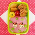 Rika5☆'s cooksnap of when they made 節分のお弁当に☆キャンディーチーズで鬼.