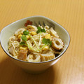 もんしゅしゅ's cooksnap of when they made ちくわとえのきのマヨ炒め.