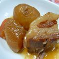 ジョンリークッカー's cooksnap of when they made 男子も喜ぶ＊大根と豚ばら肉の煮物.