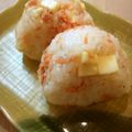 すまいるずんこ's cooksnap of when they made ✿鮭とチーズのおにぎり～黒胡椒入り～✿.