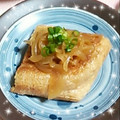 ＴＯＭＯＷＡＴ's cooksnap of when they made 簡単シンプル♪厚揚げのタマネギソース.