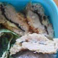 花よりプラチナ's cooksnap of when they made 簡単お弁当✿トースターでささみチーズカツ.