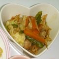 ringo935's cooksnap of when they made 鶏肉と野菜の味噌炒め.