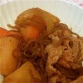 じゅんすす's cooksnap of when they made こんにゃくが美味しい!!　肉じゃが.