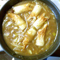 ぴーちゃんぱぱ's cooksnap of when they made 白ネギちくわ！カレーあん♡.