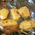 SooOrange's cooksnap of when they made づけサーモンのチェダーチーズ焼.